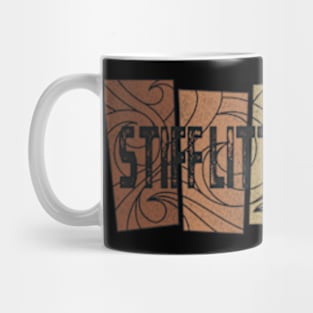 Stiff Little Fingers Retro Pattern Mug